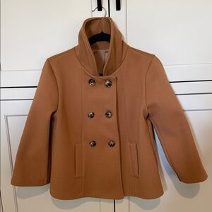 Italian made Camel Pea Coat